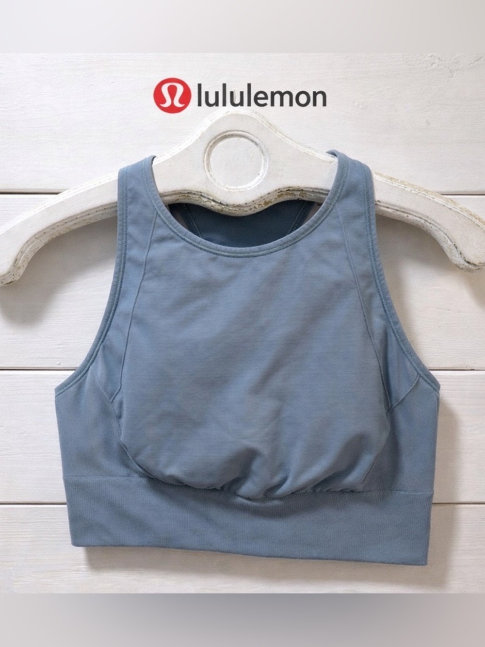 ❣️LULULEMON Blue Grey Sports Bra – Size 6
